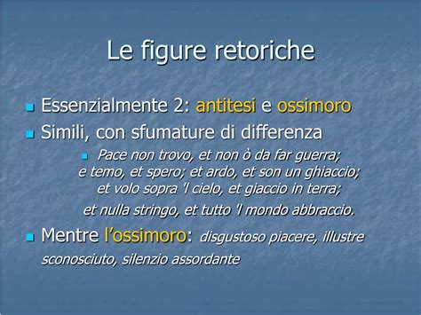 Solo E Pensoso Figure Retoriche - PPT - Francesco Petrarca PowerPoint Presentation, free download - ID