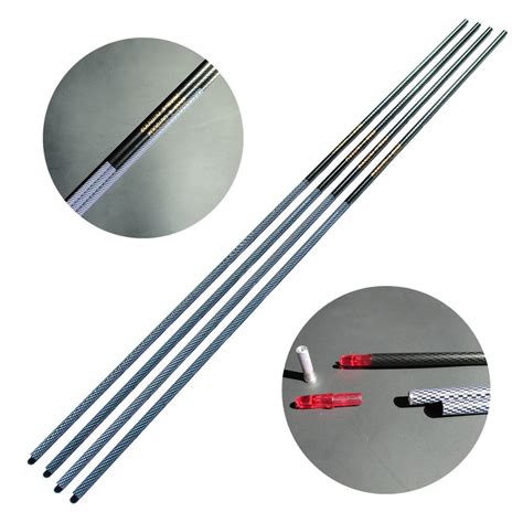 Archery Pure Carbon Arrow Shafts 400500600 Spine For Hunting And