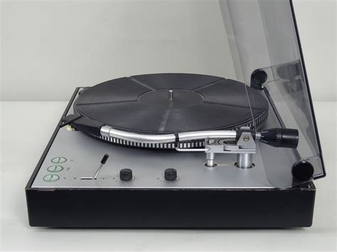 Telefunken S500 Hifi Plattenspieler Schwarzsilber Guter