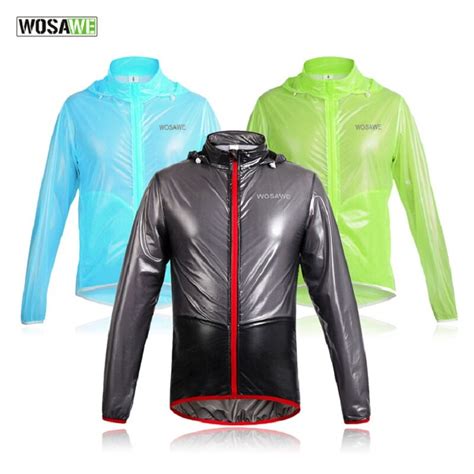 Buy Wosawe New Cycling Raincoat Waterproof Bike
