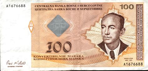 Bosnia And Herzegovina Convertible Mark Currency Flags Of Countries