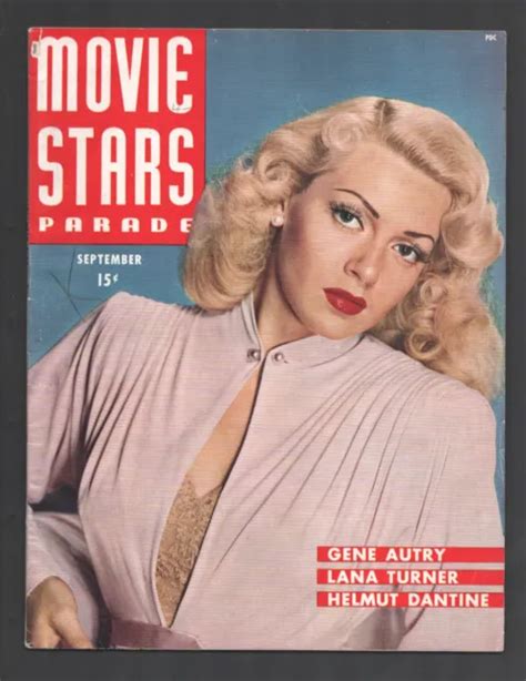 Mag Movie Stars Parade Lana Turner Cover Yvonne De Carlo Dale Evans J Picclick