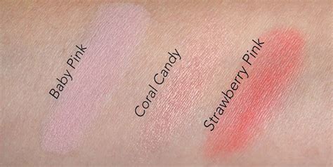 Beauty Blogger Aquaheart Swatches And Reviews Hanscc Pressed Blushes