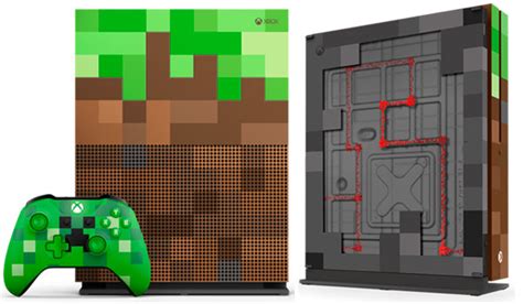 Xbox One S Minecraft Limited Edition Minecrafteo