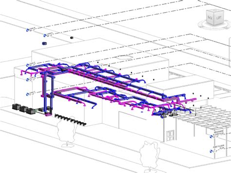 A Detailed Hvac Layout In Revit And Autocad Upwork