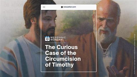 The Curious Case Of The Circumcision Of Timothy