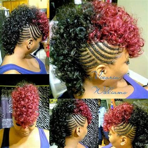50 mohawk hairstyles for black women stayglam. 35 Braid Hairstyles With Weave