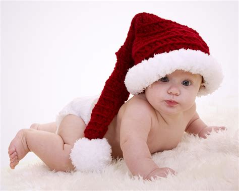 Baby Santa Hats Tag Hats