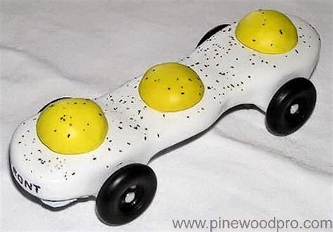 Pinewood derby is a must experience for every boy scouts member. pinewood-derby-eggs-car-design-picture-10