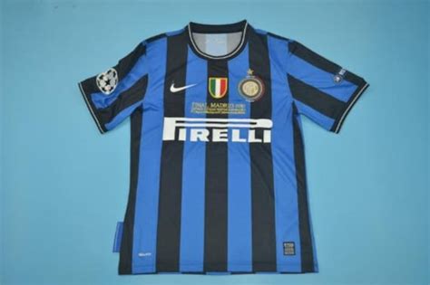 Inter Milan Retro Football Shirt 2010 Ucl Finals Etsy Uk