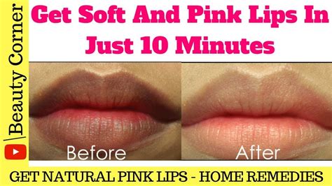 How To Get Soft Pink Lips At Home Beauty Tips For Girls Pink And