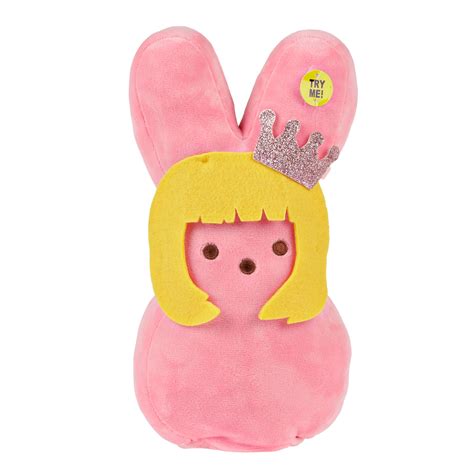 Peeps Animated Bunny Plush Pink 12 Inches