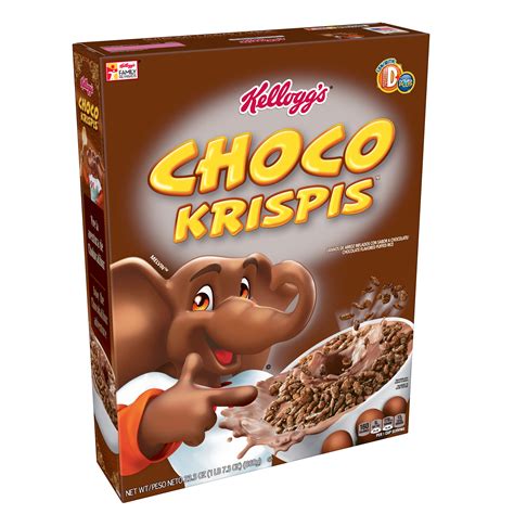 2 Pack Kelloggs Choco Krispis Breakfast Cereal 233 Oz Box