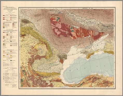 Feuille 11 Carte Tectonique Internationale De Leurope Congres