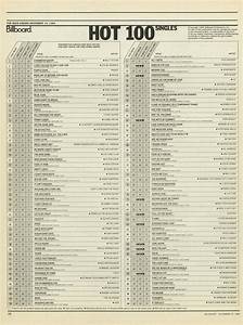 Billboard 100 Chart 1984 11 10 Billboard 100 Music Charts