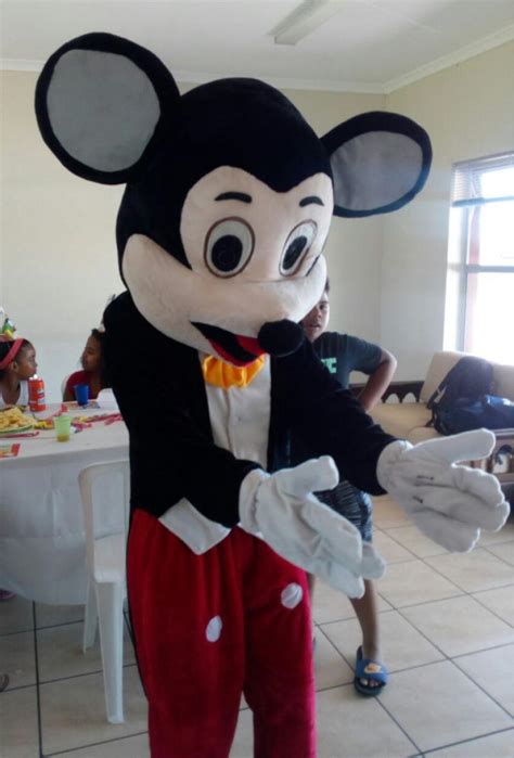 Mickey Mouse Mascot Adult Size Bke Costume Rental