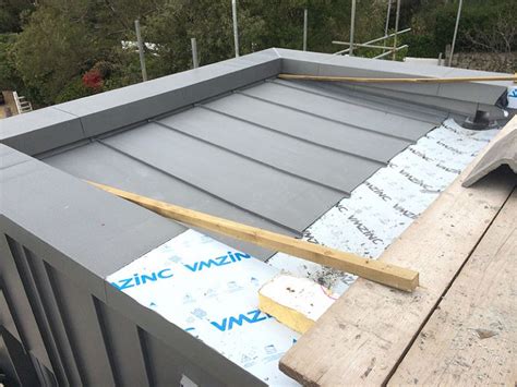Zinc Clad Dormers Provided A Modern Finish Cladding The Two Dormers In
