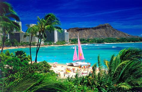 Banco De ImÁgenes Gratis Waikiki Honolulu Hawai Playas