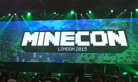 Minecon 2015 Day One Of The Annual Minecraft Conference Live Technology The Guardian