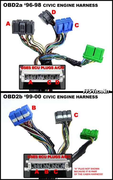 Wiring Harness From Obd1 To Obd2