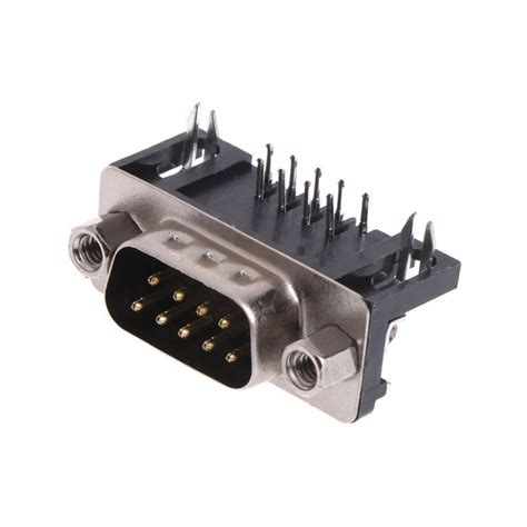 Buy Db9 Male Right Angle Connector 5pcs Online At Low Price