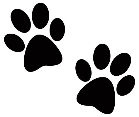 Dog Paw Print Images Clipart Best