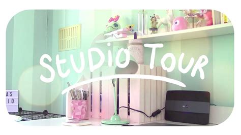 My Art Studio Tour 2018 Youtube