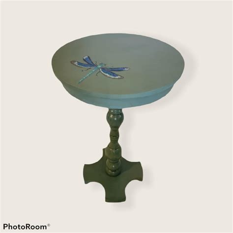 Small Dragonfly Side Table Etsy