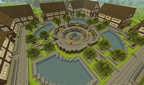 Examples of castle builds for survival and creative. minecraft town layouts Search Pictures Photos | Minecraft ...