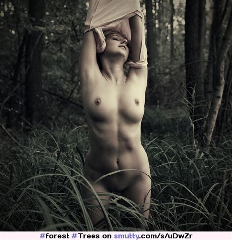 Forest Trees Undressing Undress Dressup Nature Outdoor Outdoornudity