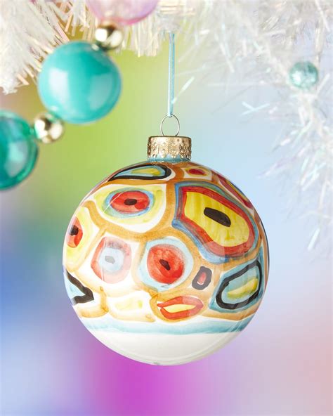 Hand Painted Christmas Ornament Neiman Marcus