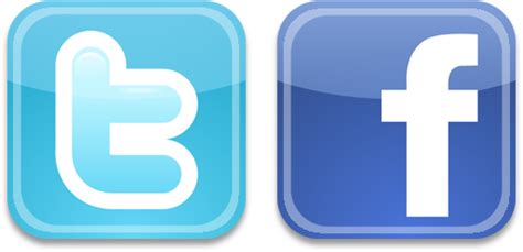 Facebook Twitter Logo Vector At Collection Of