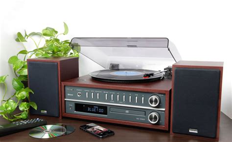 Teac Mc D800 Ch All In One Turntable Speaker System With Bluetooth
