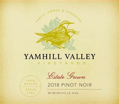 Yamhill Valley Vineyards 2018 Estate Pinot Noir McMinnville 28