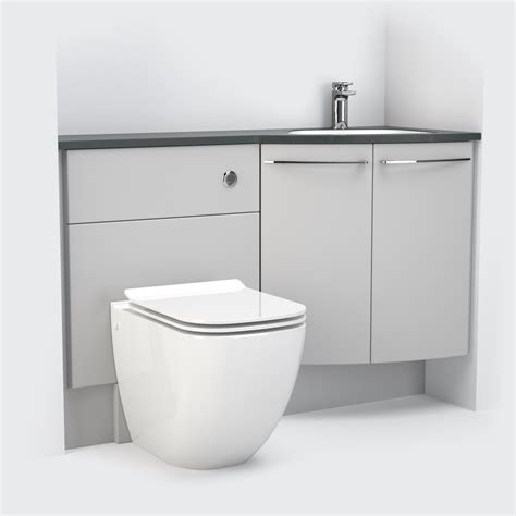 It is curved furniture that makes a stylish statement which comes in a range of door finishes and colours with a sleek symmetry handle which is perfectly curved to match the curved contour of the doors. Pin on Bathrooms