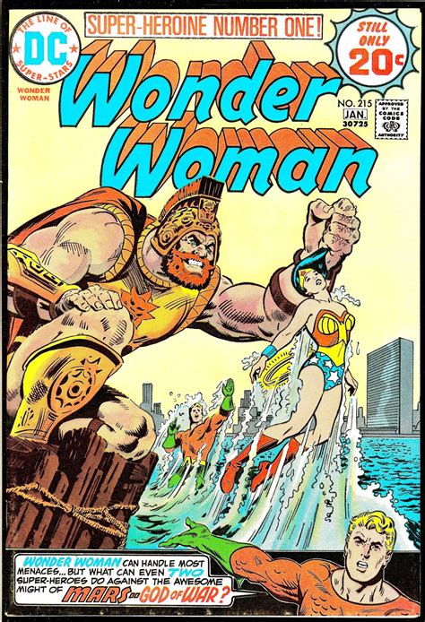 Vintage Comic Wonder Woman 215 Classic Comic Books