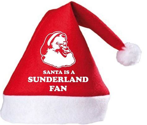 Sunderland Santa Is Christmas Hat Uk Clothing