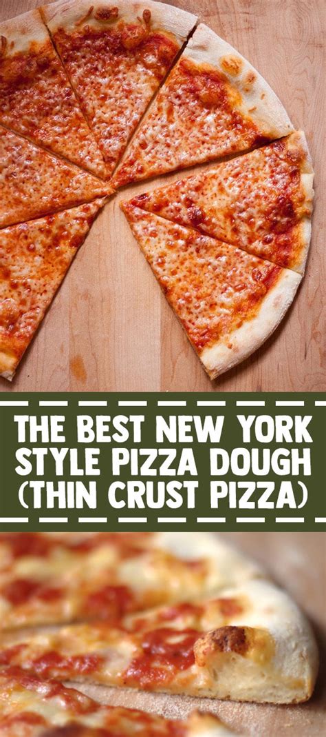 Slide pizza onto baking stone and bake until cheese is melted with some browned spots and crust is golden brown. The Best New York Style Pizza Dough (Thin Crust Pizza ...