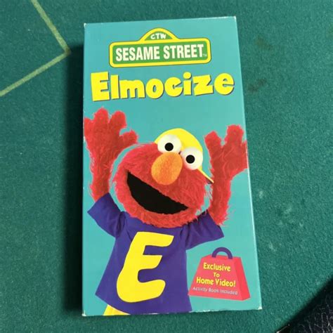 Sesame Street Elmocize Vhs 1996 399 Picclick