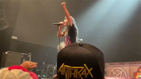 Anthrax Performs Antisocial At Stage Ae Pittsburgh Pa 82222