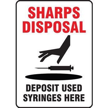Additional resources for sharps users. Sharps Container Label - Top Label Maker