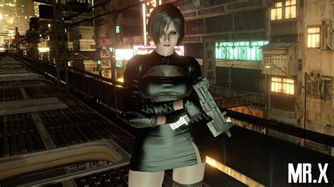 Resident Evil 6 Ada Wong With Leather Mini Dress Gameplay PC Mod YouTube
