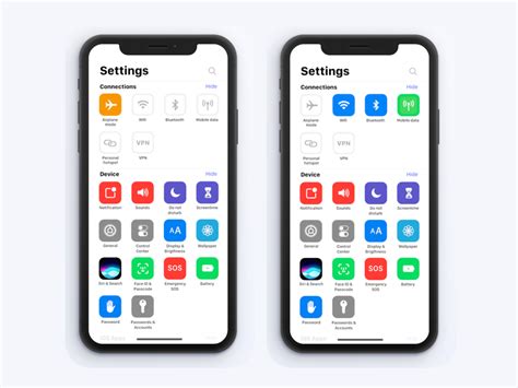 Iphone Setting Page Concept By Peter Kovacs On Dribbble