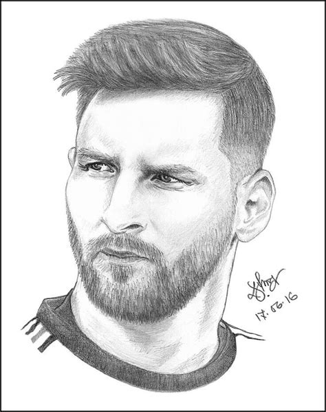 Pin De Erickmonteperez En Dibujos De Futbol Messi Dibujo Dibujo De