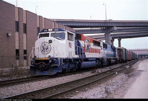 Railpicturesnet Photo Bn 1991 Burlington Northern Railroad Emd Sd60m
