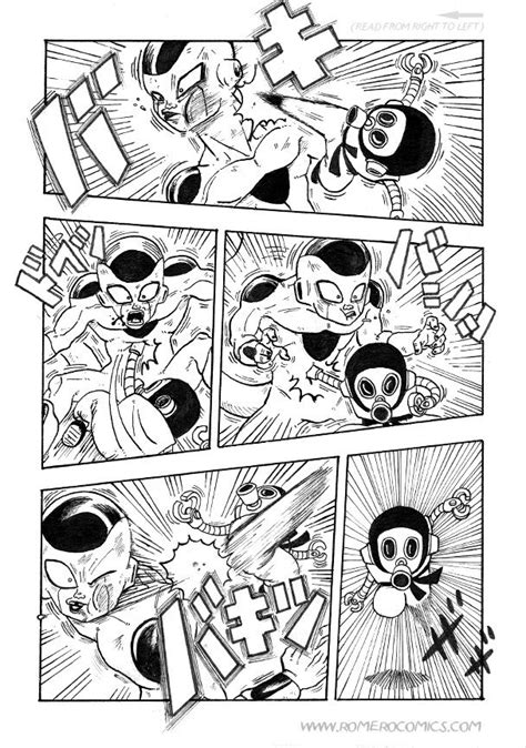 Akira Toriyama Vs Freeza Akira Manga Pages Deviantart