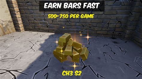 Spend Bars How To Earn Gold Bars Fast In Fortnite Chapter 3 Season 2