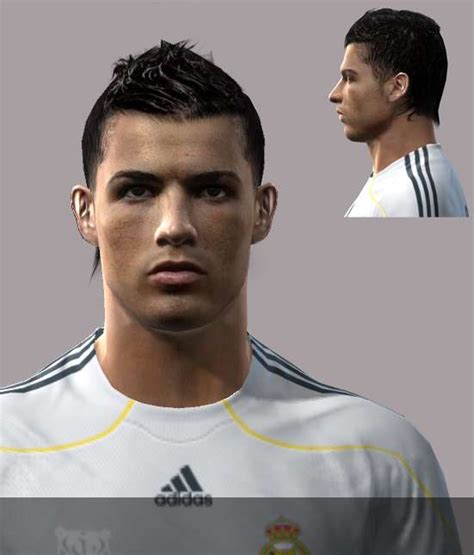 Cristiano Ronaldo Face Pro Evolution Soccer 2010 At Moddingway