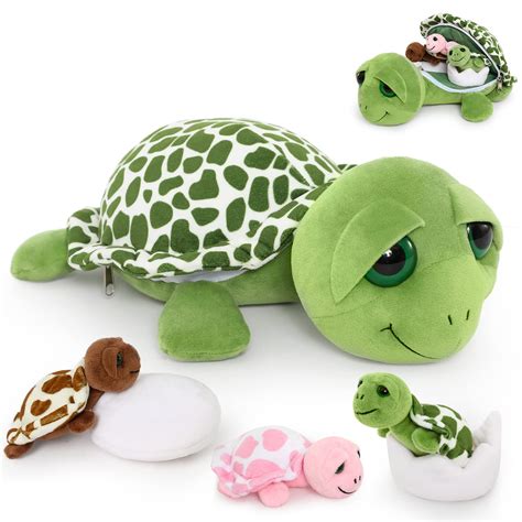 Buy Morismos Sea Turtle Stuffed Animal Plush 13 Inches Turtle Toy