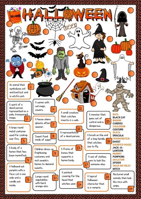 Free Halloween Printables Worksheets 13 More Free Halloween Activities